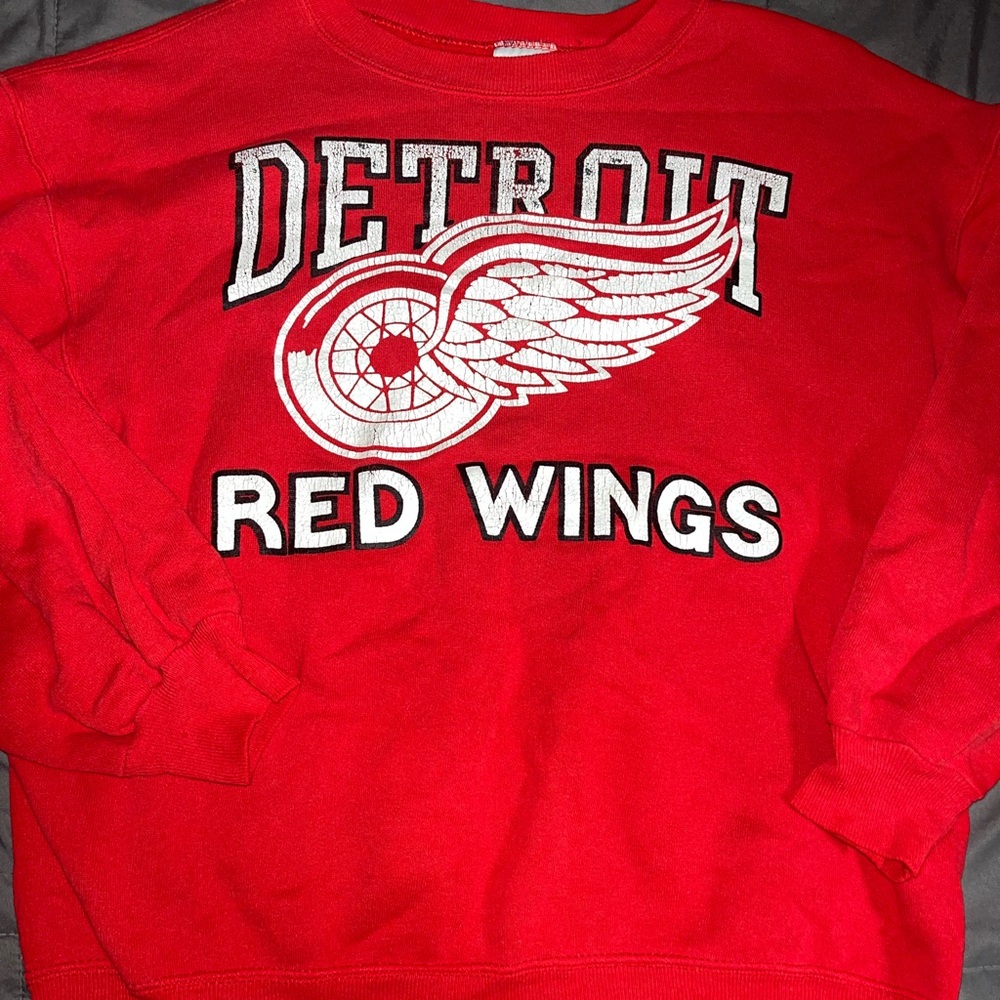 Vintage STARTER‎ Detroit Red Wings youth Sweatshirt